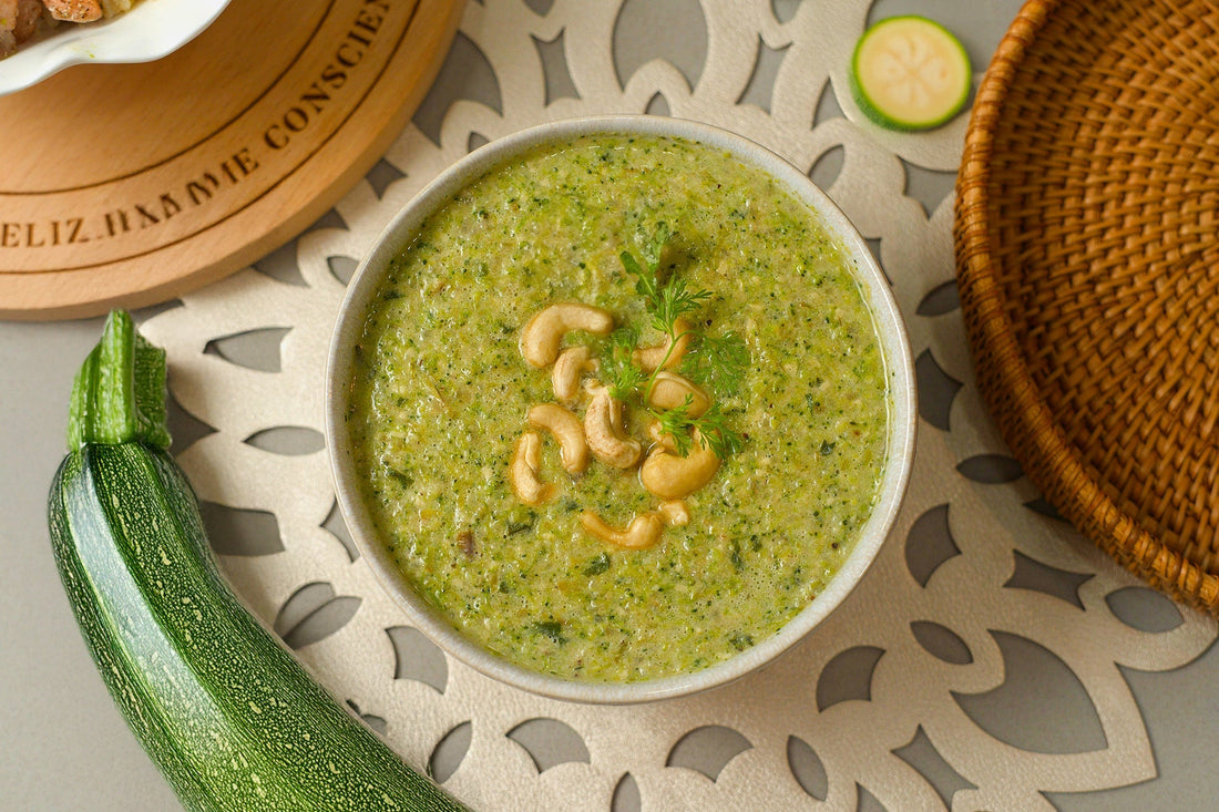 Courgettesoep met kerrie